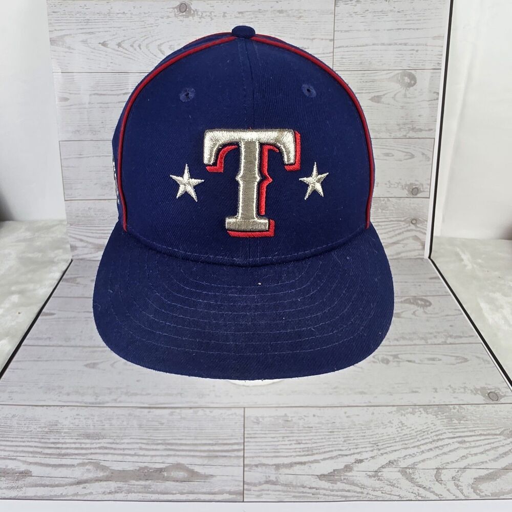New‎ Era 2019 Texas Rangers All-star Game Blue Fitted  7 3/8 Cap